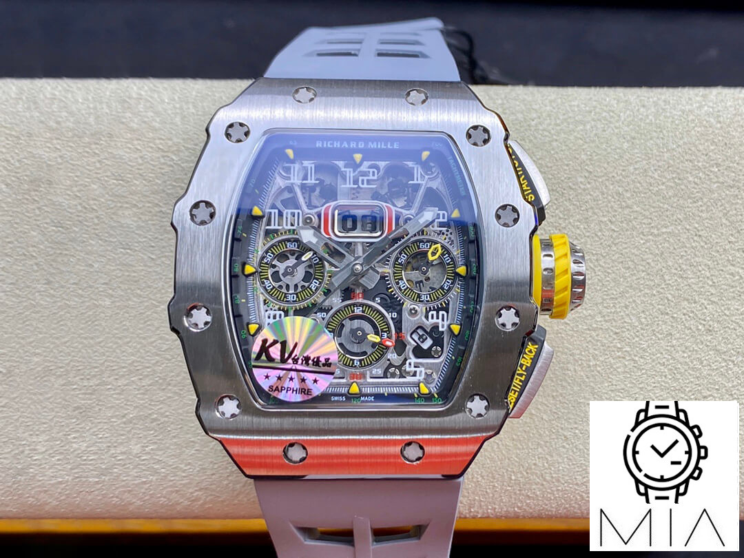 Richard Mille RM11-03 KV Factory Grey Strap