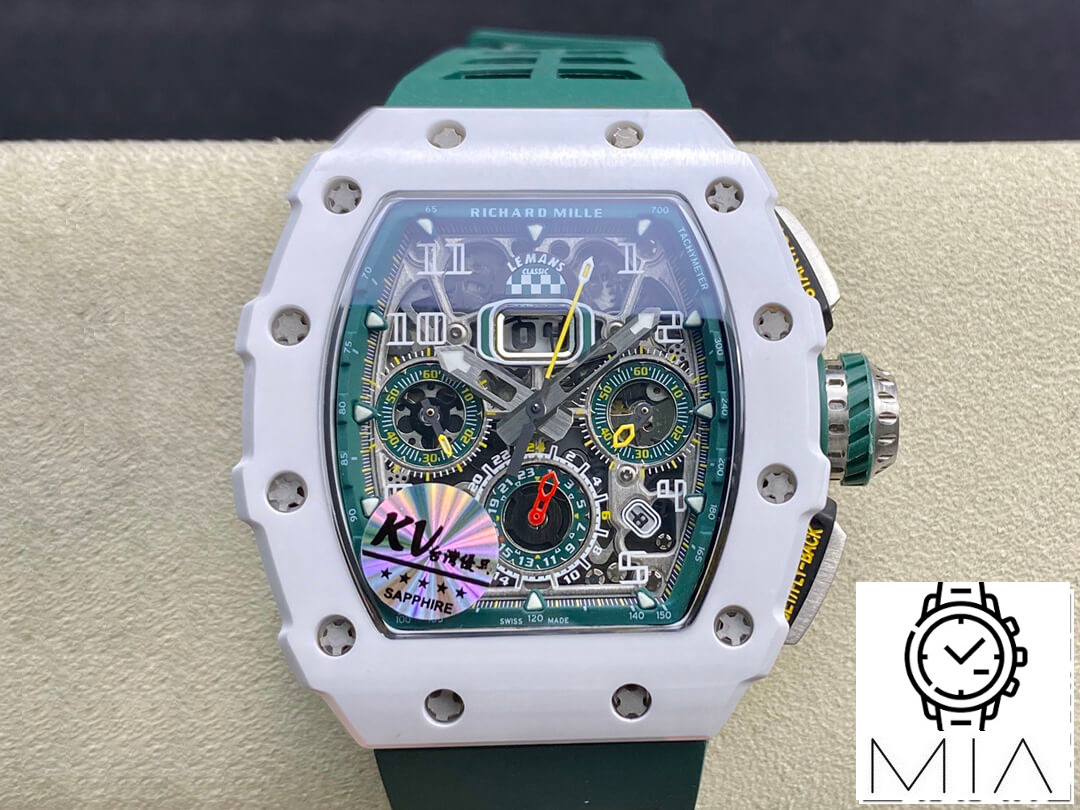 Richard Mille RM011-03 KV Factory Rubber Strap