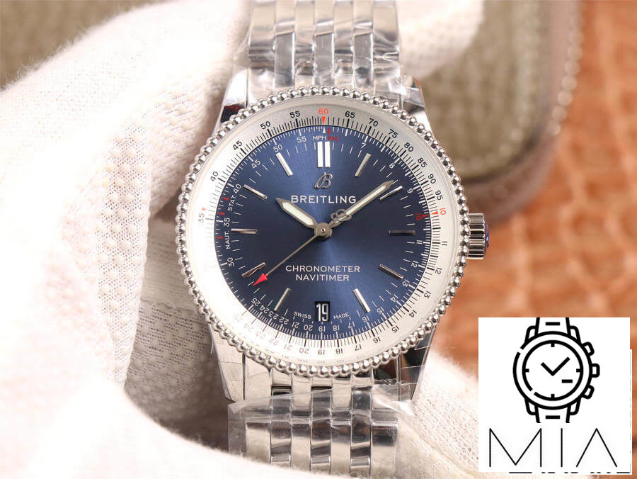 Breitling Navitimer Automatic 38 A17325211C1A1 KOR Factory Stainless Steel Strap