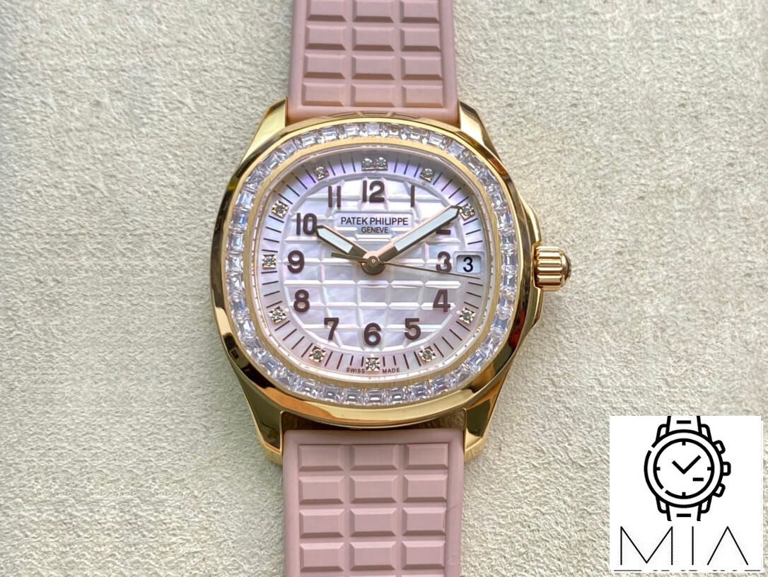 Patek Philippe Aquanaut 5072R-001 PPF Factory Pink Rubber Strap