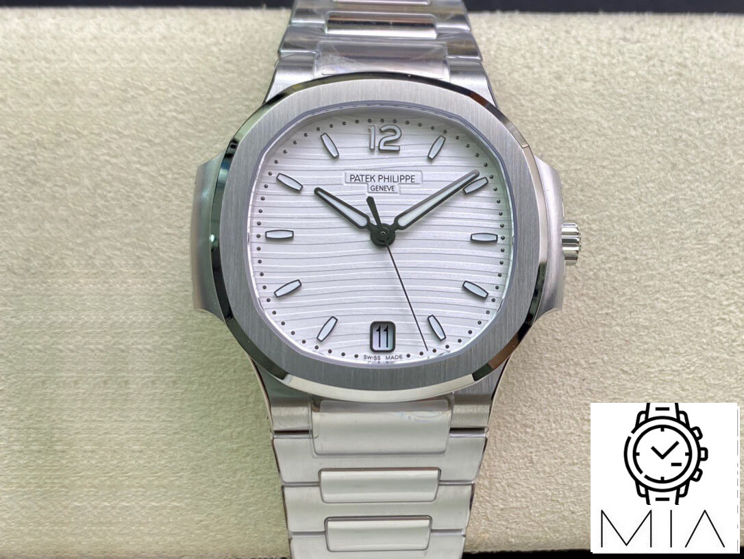 Patek Philippe Nautilus Ladies 7118/1A-010 3K Factory White Dial