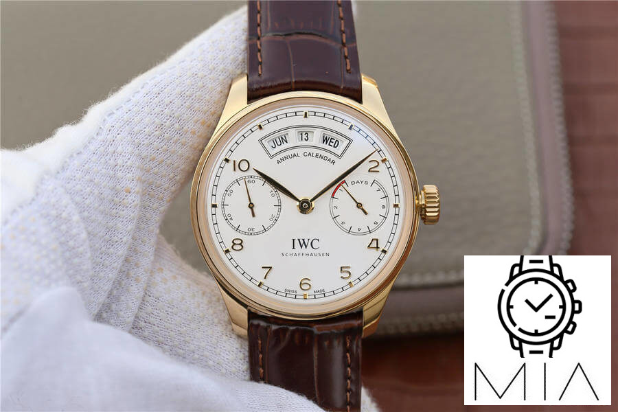 IWC Portugieser IW503502 YL Factory Brown Strap