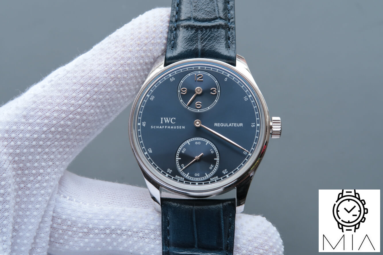 IWC Portugieser IW544401 YL Factory Blue Strap
