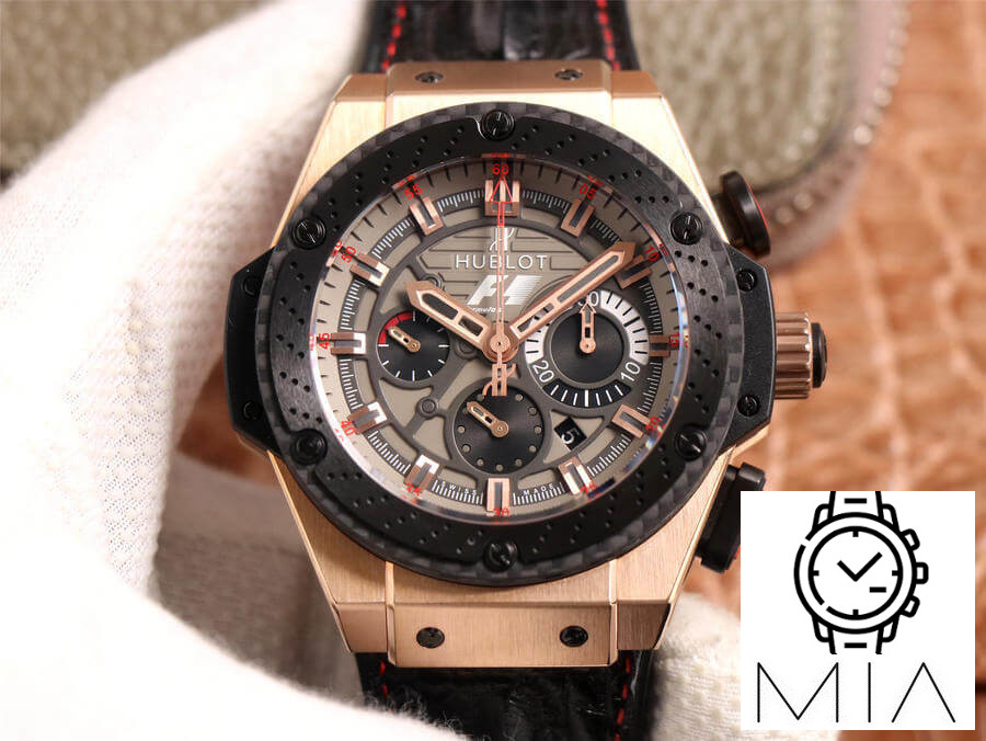 Hublot King Power 703.ZM.1123.NR.FMO10 V6 Factory Black Strap