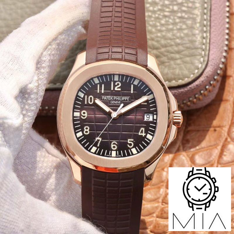 Patek Philippe Aquanaut 5167R-001 40mm ZF Factory Brown Strap