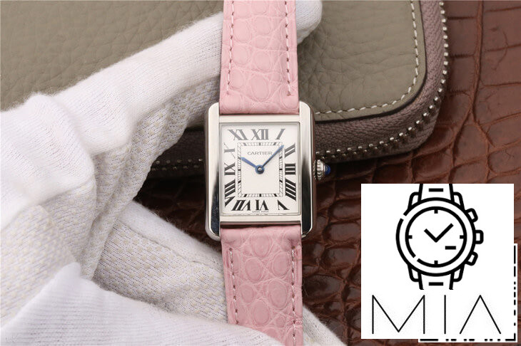 Cartier Tank Ladies K11 Factory Pink Strap