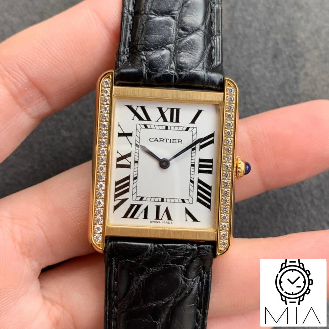 Cartier Tank K11 Factory White Dial