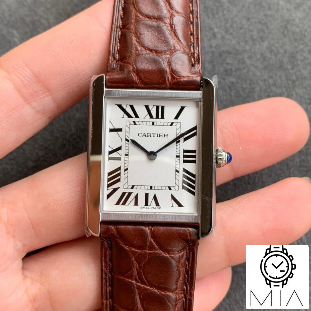 Cartier Tank WSTA0028 K11 Factory Leather Strap