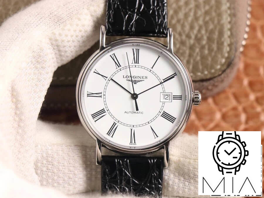 Longines Presence L4.921.4.11.2 KY factory Black Strap