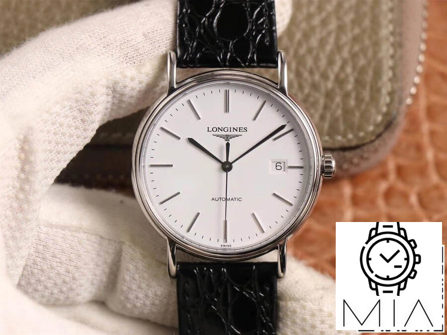 Longines Presence L4.790.4.12.2 KY factory Black Strap