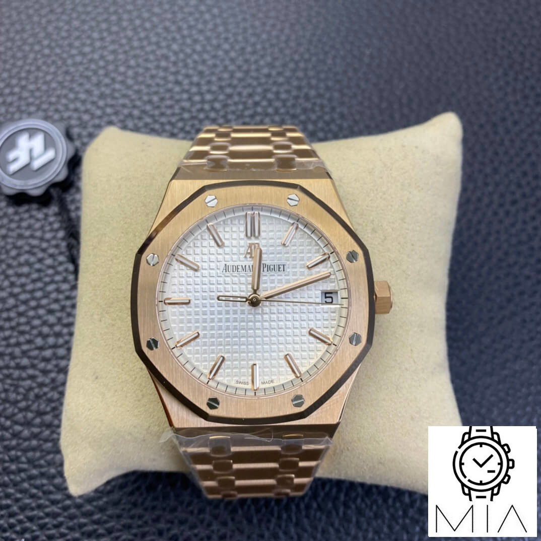 Audemars Piguet Royal Oak 15500 ZF Factory Rose Gold Case