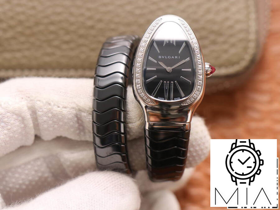 Bvlgari Serpenti BV Factory Black Dial