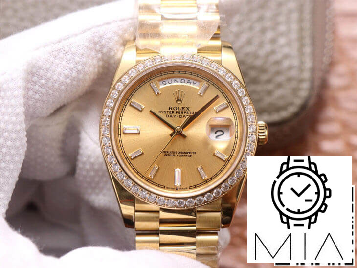 Rolex Day Date M228348RBR-0002 EW Factory Rose Gold Case