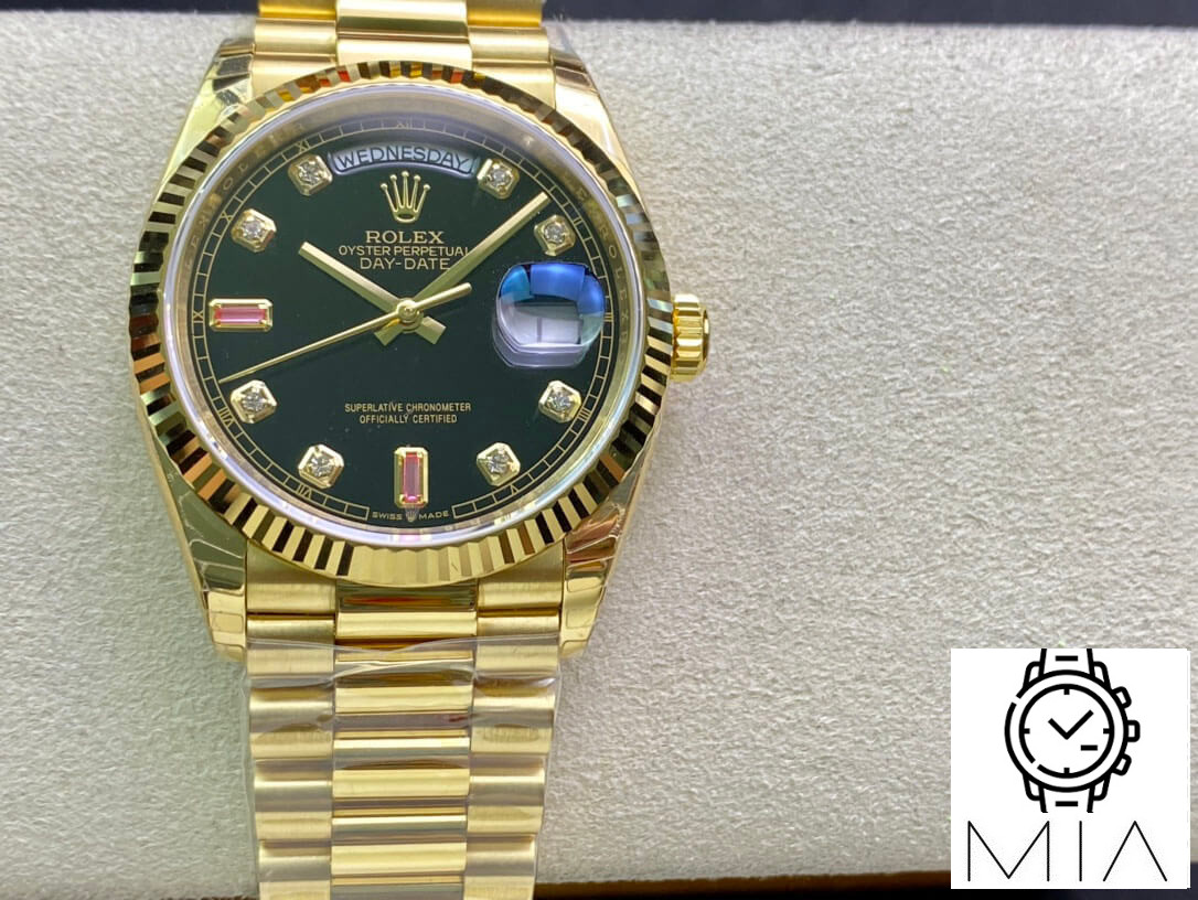 Rolex Day Date 118208 EW Factory Stainless Steel