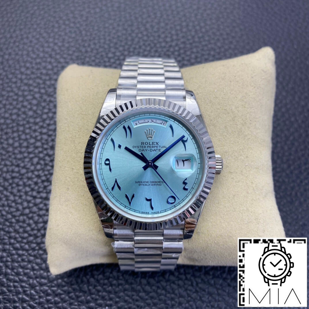 Rolex Day Date BP Factory Ice Blue Dial