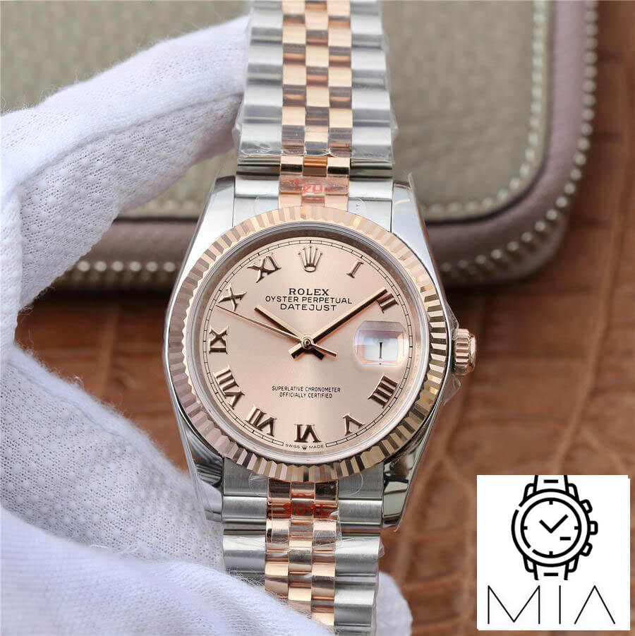 Rolex Datejust 116231 36MM GM Factory Pink Dial