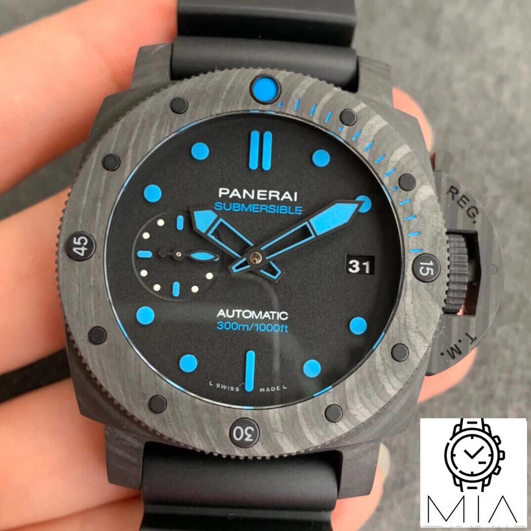 Panerai Submersible PAM00960 VS Factory Black Strap
