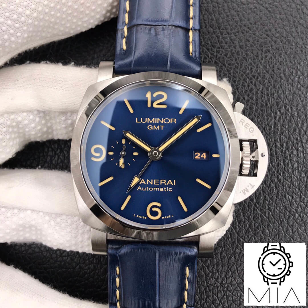 Panerai Luminor GMT PAM01033 VS Factory Blue Dial