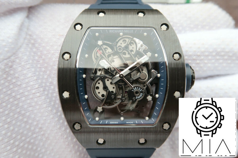 Richard Mille RM055 KV Factory Blue Strap