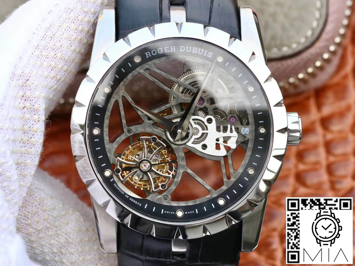 Roger Dubuis Excalibur RDDBEX0393 JB Factory Skeleton Dial