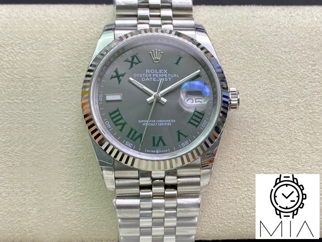 Rolex Datejust M126234-0045 36MM EW Factory Stainless Steel Strap