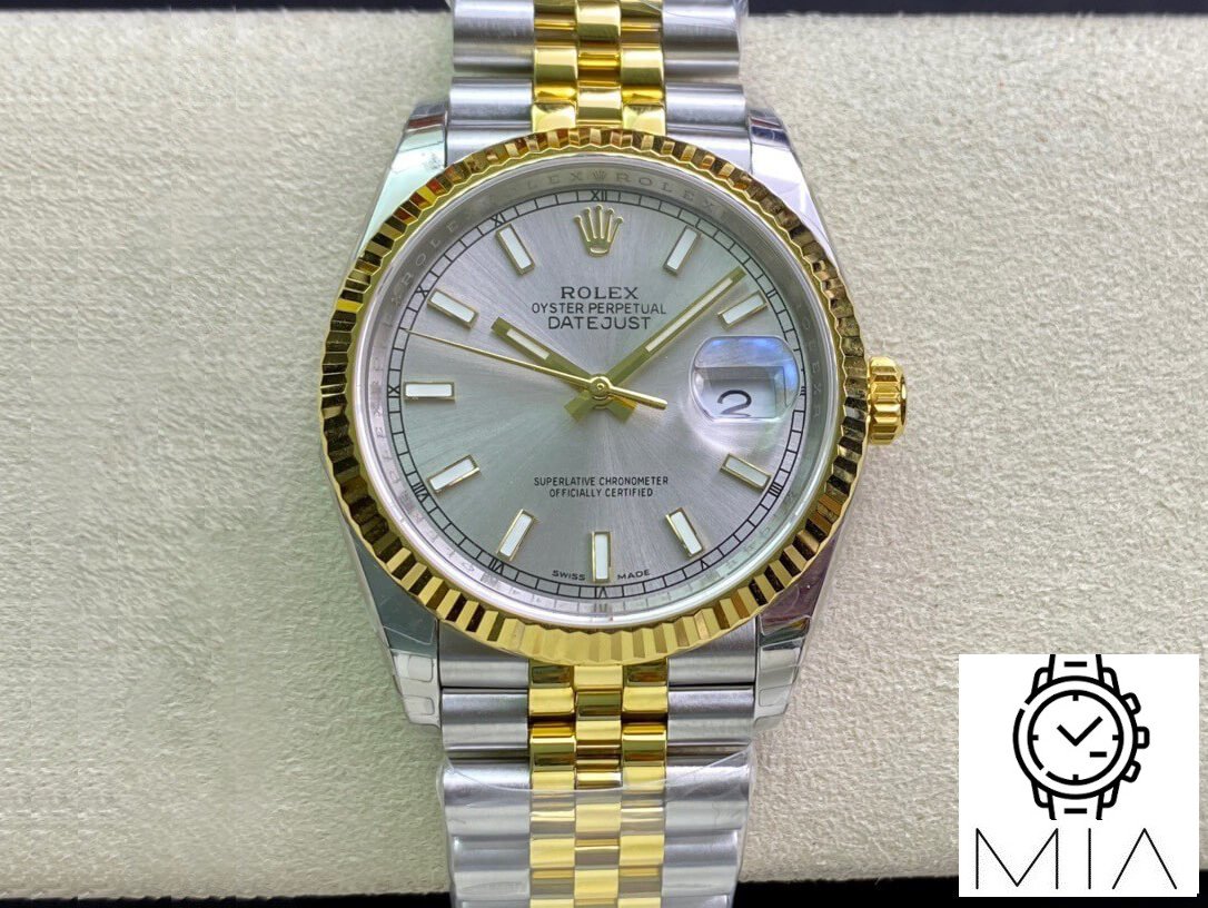 Rolex Datejust 126233 36MM EW Factory Stainless Steel Strap