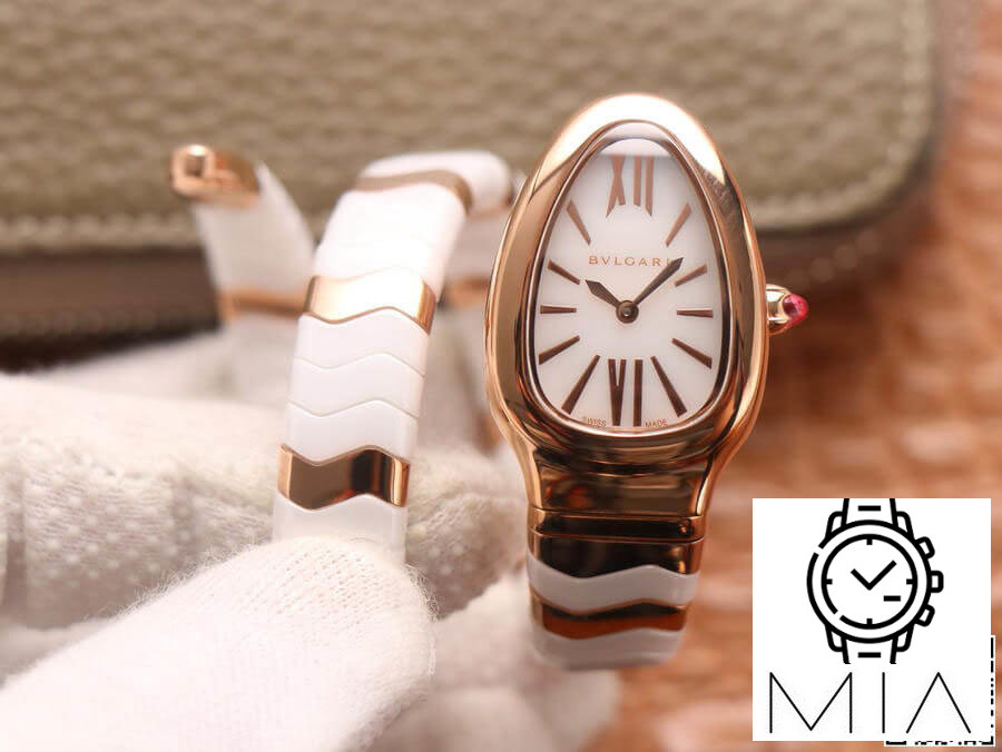 Bvlgari Serpenti BV Factory White Dial