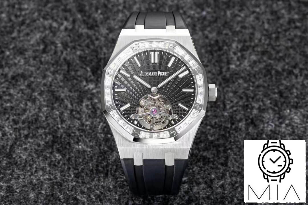 Audemars Piguet Royal Oak Tourbillon R8 Factory Black Rubber Strap