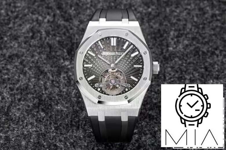 Audemars Piguet Royal Oak Tourbillon R8 Factory Black Strap