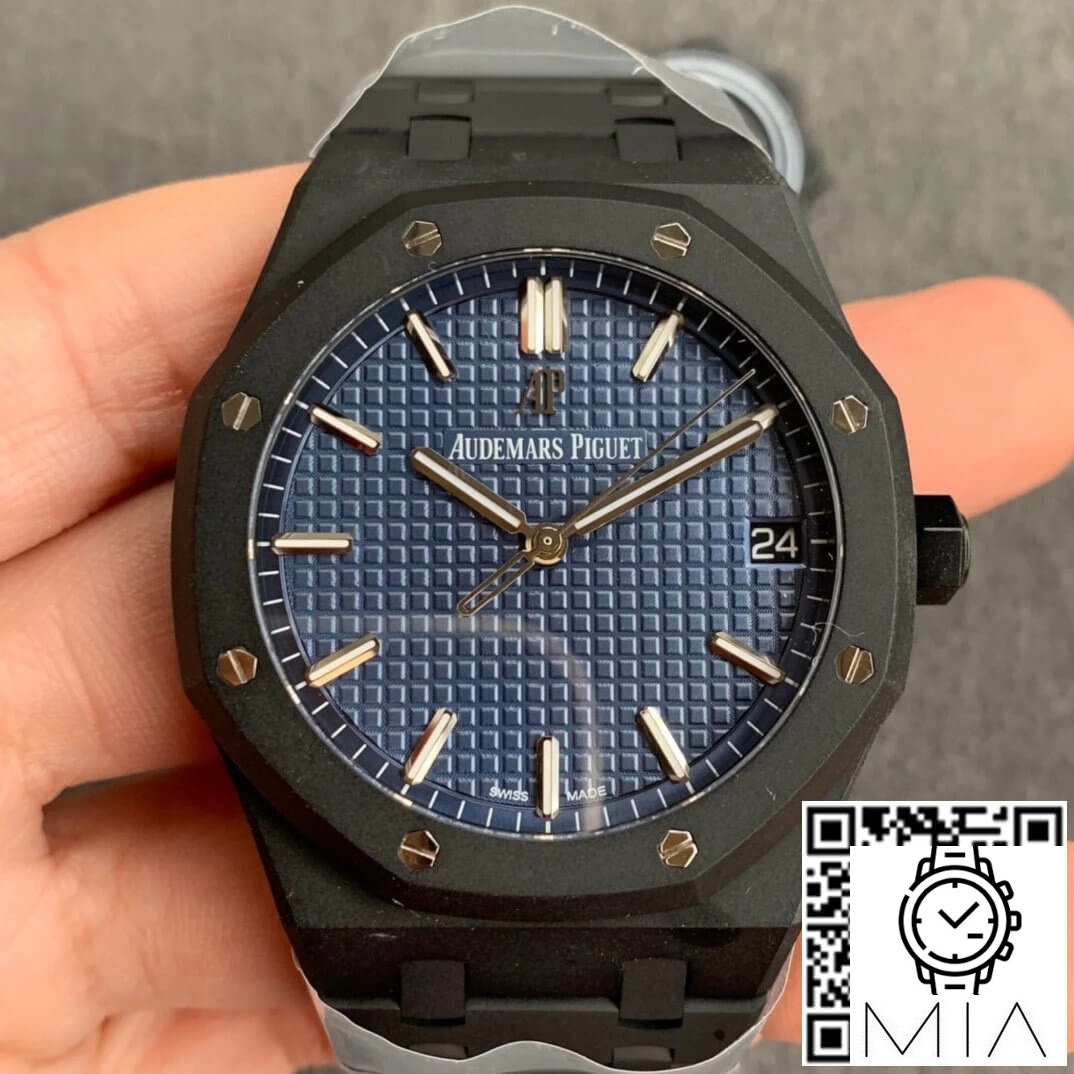 Audemars Piguet Royal Oak 15500 DLC Version ZF Factory Black Case