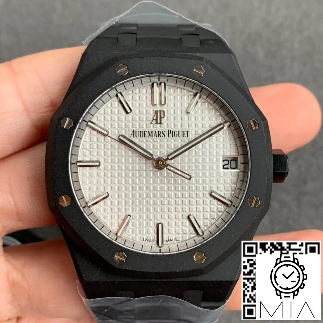 Audemars Piguet Royal Oak 15500 DLC Version ZF Factory Black Case