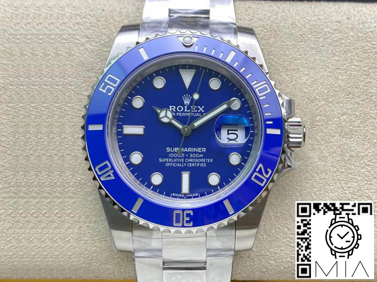 Rolex Submariner 116619LB-97209 VS Factory Stainless Steel