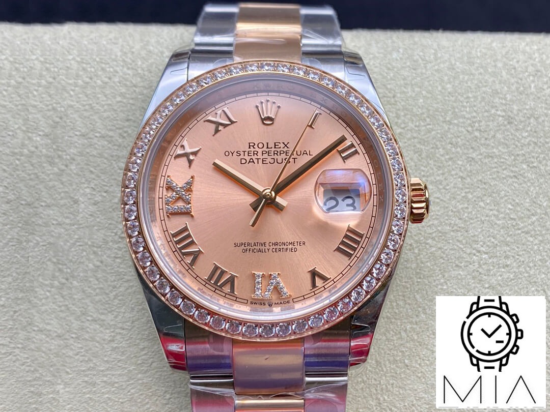 Rolex Datejust M126281RBR-0016 EW Factory Pink Dial
