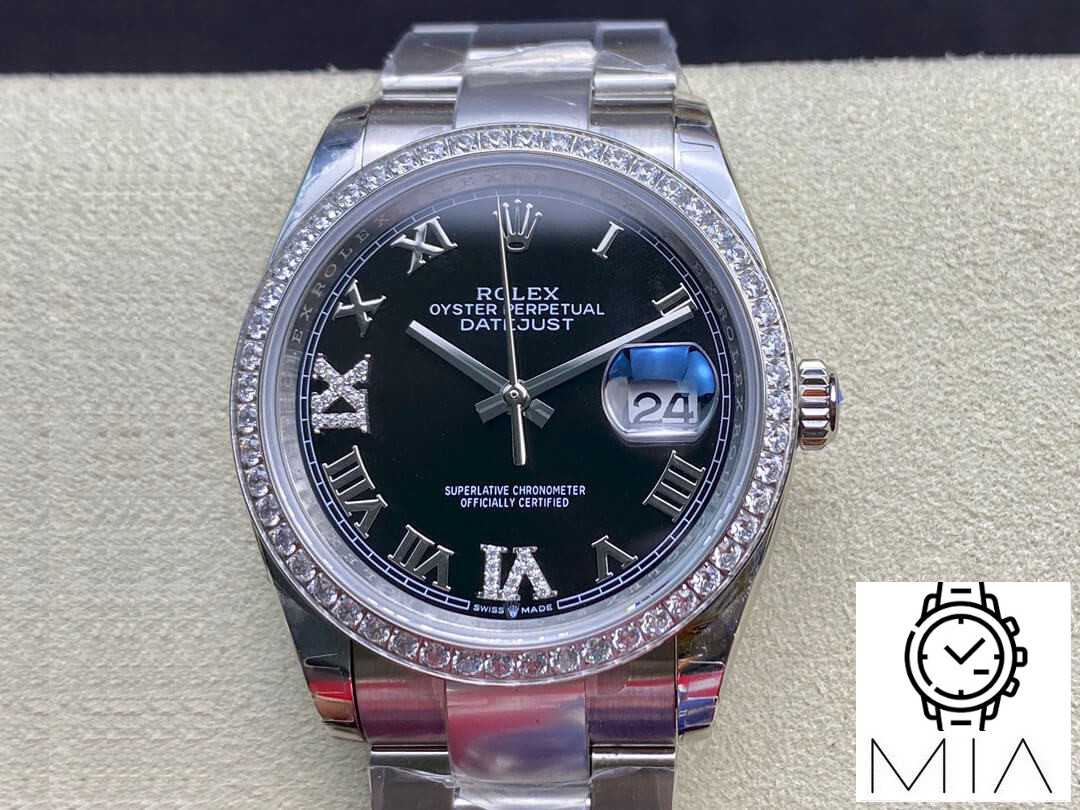 Rolex Datejust 36MM EW Factory Stainless Steel Strap