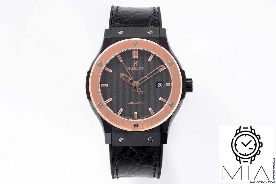 GSF Hublot Classic Fusion 542.CO.1780.RX GS Factory Black Strap