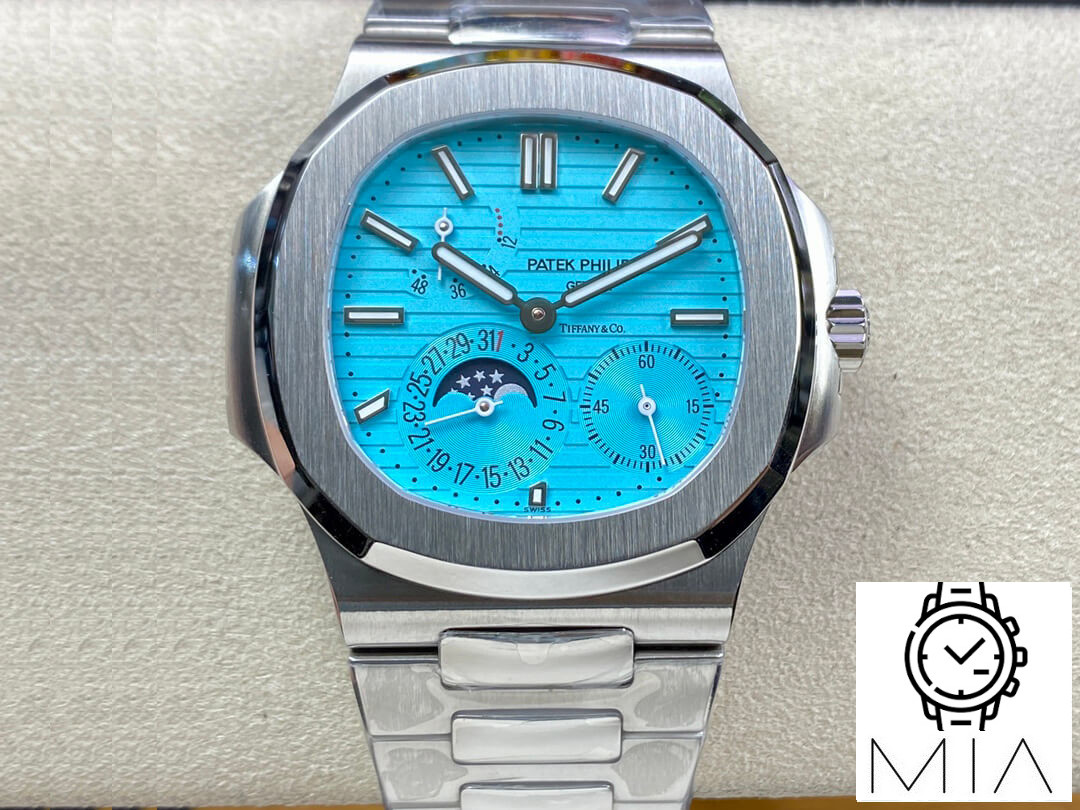 Patek Philippe Nautilus 5712 GR Factory Blue Dial