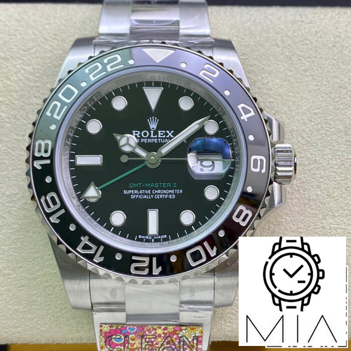 Rolex GMT Master II 116710LN-78200 Clean Factory Stainless Steel Strap