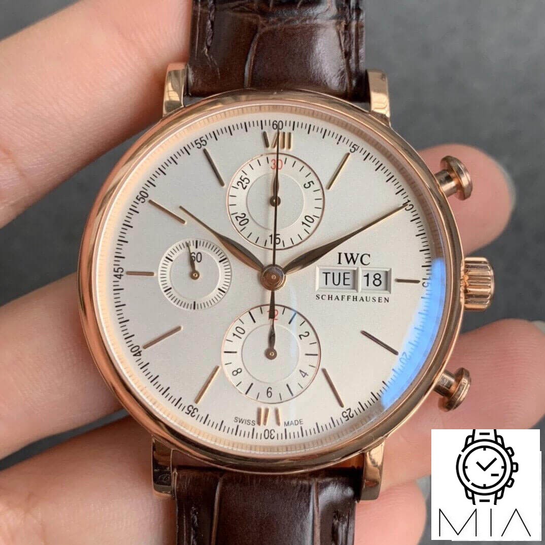 IWC Portofino IW391020 ZF Factory Brown Strap
