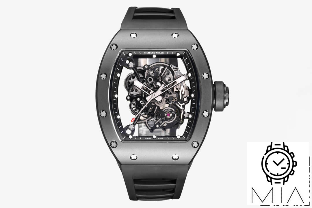 Richard Mille RM-055 BBR Factory Ceramic Skeleton Dial
