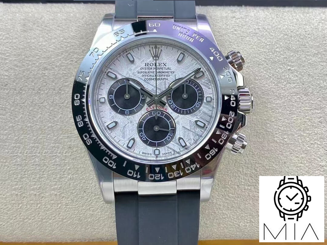 Rolex Daytona M116519LN-0038 Noob Factory Grey Rubber Strap