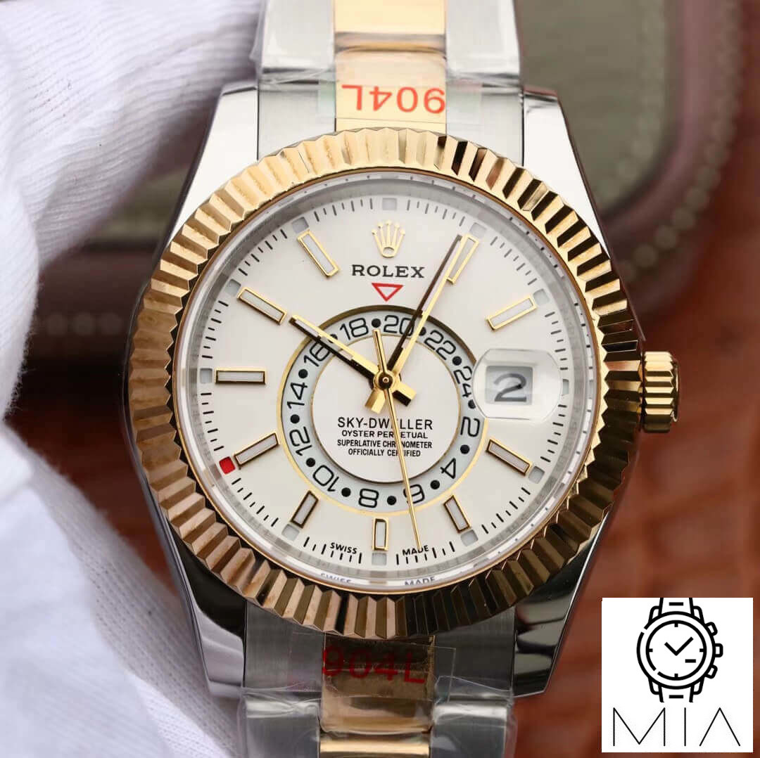 Rolex Sky Dweller M326933-0009 Noob Factory White Dial
