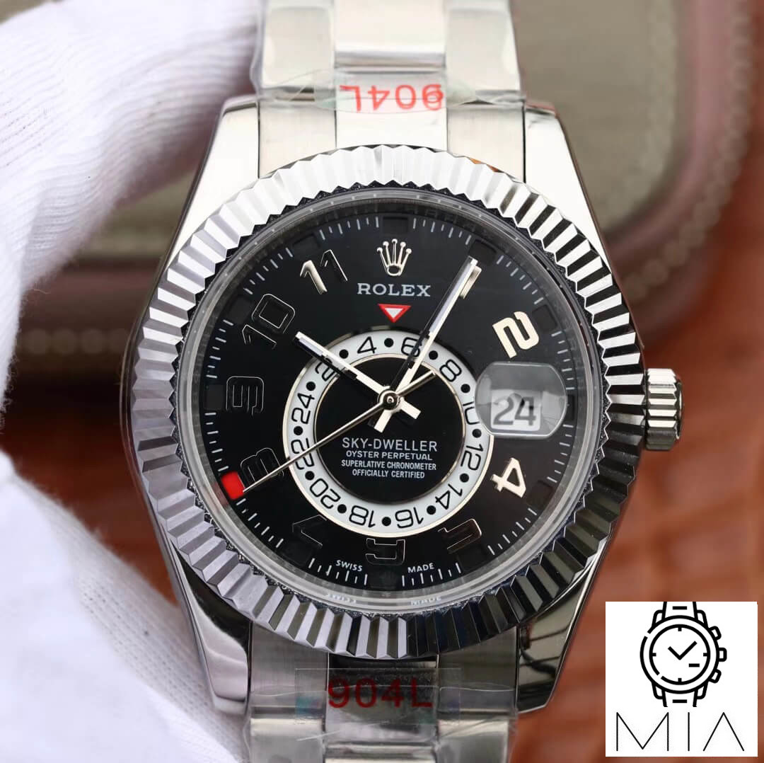 Rolex Sky Dweller 326939 Noob Factory Stainless Steel Strap