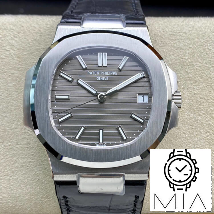 Patek Philippe Nautilus 5711G-001 3K Factory Black Strap