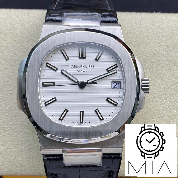 Patek Philippe Nautilus 5711 3K Factory Black Strap