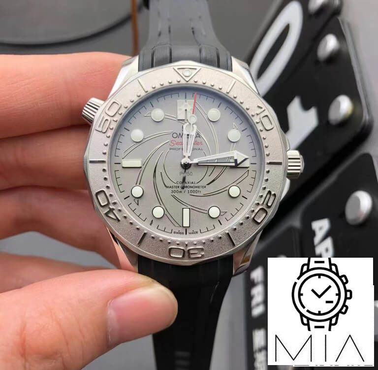 Omega Seamaster 300M 42MM VS Factory Grey Strap