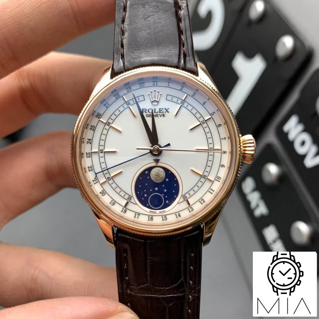 Rolex Cellini M50535-0002 KZ Factory Brown Strap