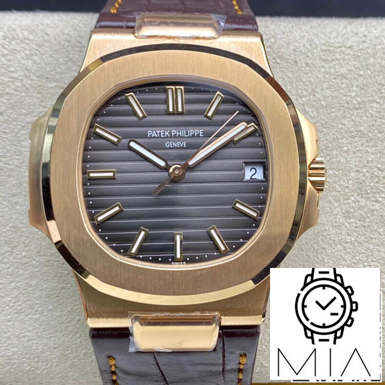 Patek Philippe Nautilus 5711R 3K Factory Brown Strap