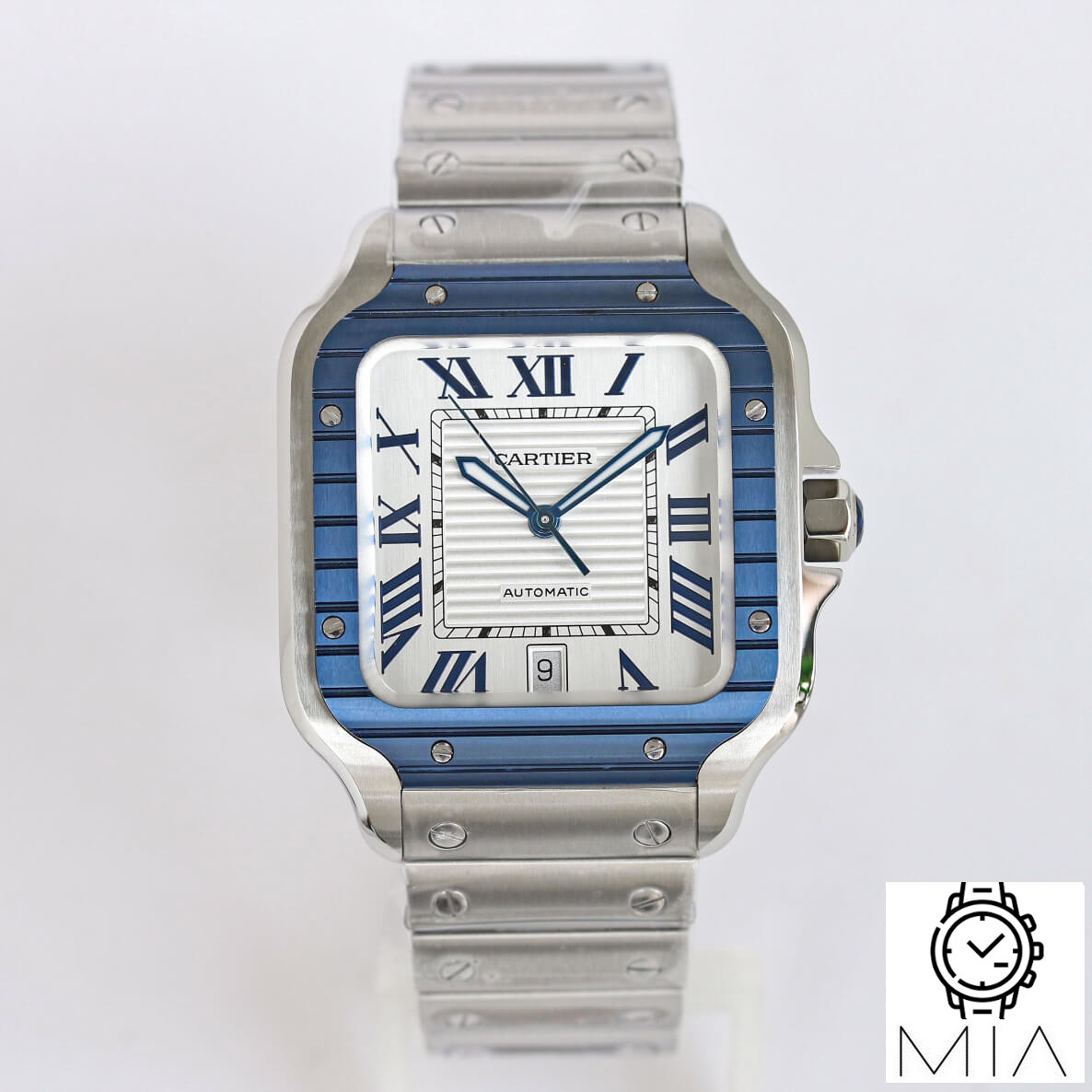 Cartier Santos GF Factory White Dial