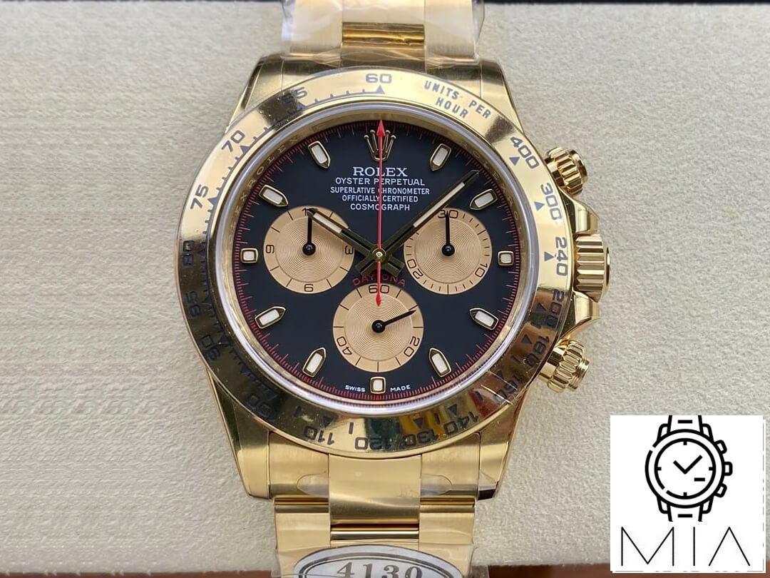 Rolex Cosmograph Daytona M116508-0009 Clean Factory Gold Strap