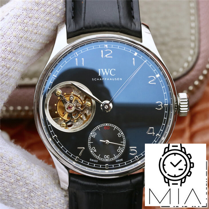 IWC Portuguese Tourbillon ZF Factory Black Strap